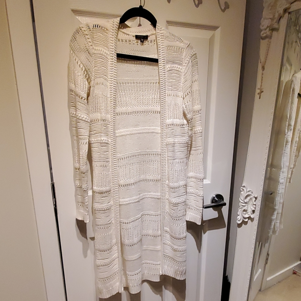White Cardigan
